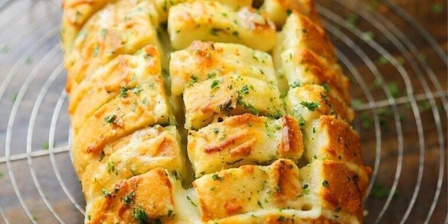 батон із сиром, смачний батон