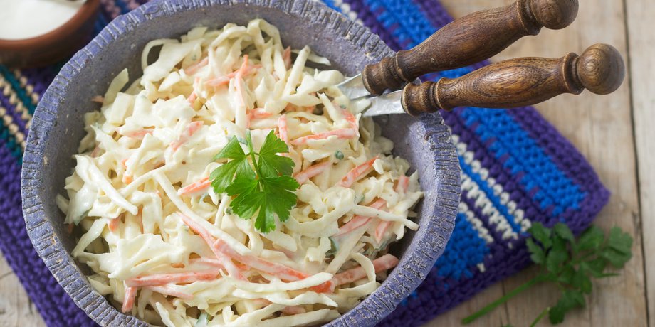капустяний салат, салат з капусти, коулслоу, салат з кфс, салат як у кфс, салат з капусти та моркви