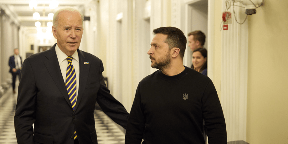 Джой Байден, Володимир Зеленський, Україна, США, допомога, війна, фото