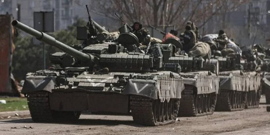 Российские танки в Украине