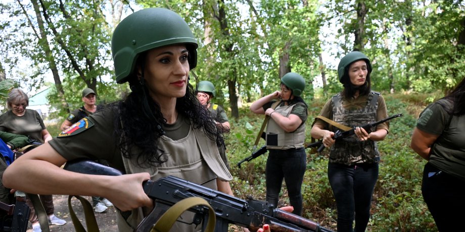 женщины военные, всу, женщины в всу