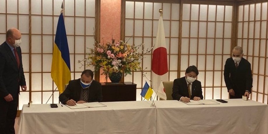 Япония, Украина, военная помощь, помощь японии