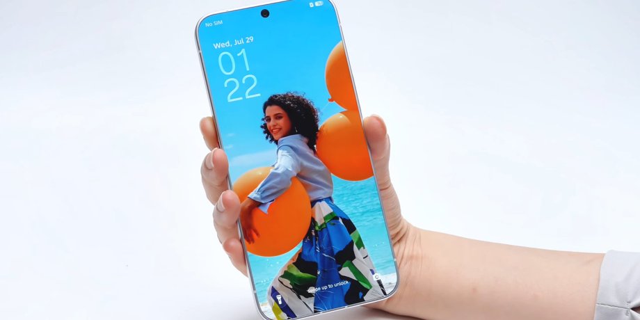 Концептуальный смартфон Tecno без рамок