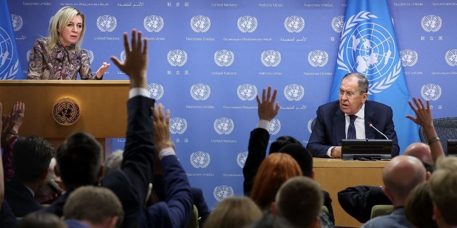 Сергей Лавров, оон, мария захарова