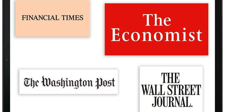 мировые СМИ, бесплатный доступ, подписка, The Washington Post, The Wall Street Journal, The Economist, Financial Times