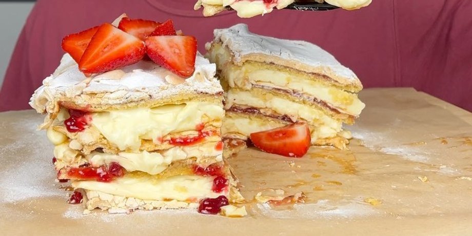торт пані валевська, десерт, випічка