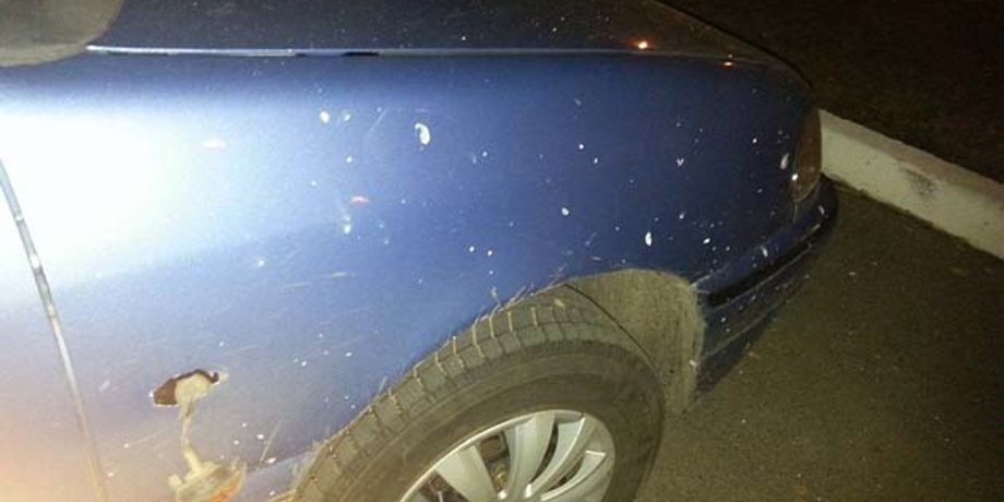 В Буче возле супермаркета взорвали гранату / Фото: национальная полиция