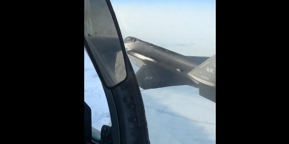перехват F-35