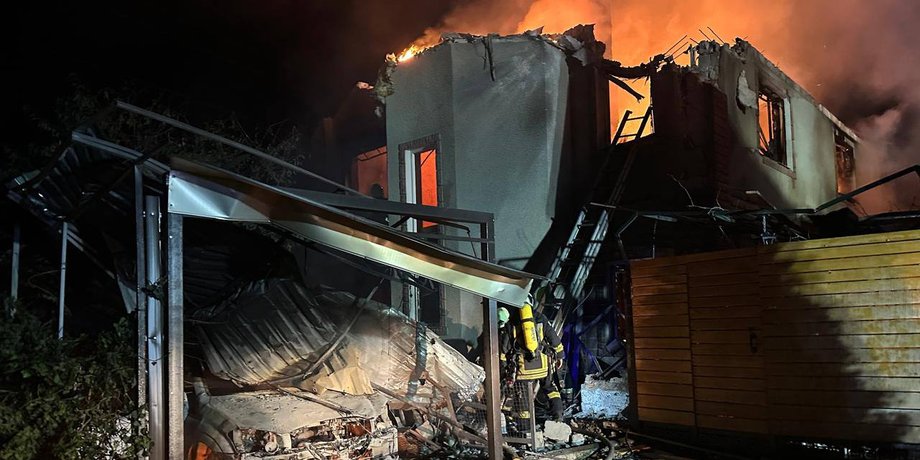 Руйнування в Одесі унаслідок обстрілу 17 вересня