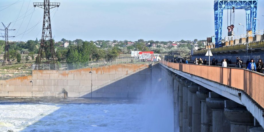 Дамба Північно-Кримського каналу