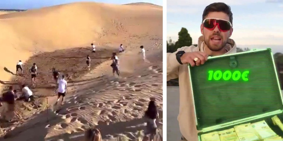 Клад на Канарских островах, заповедника дюн The Maspalomas на острове Гран-Канария, Испания, поиск сокровищ, видео