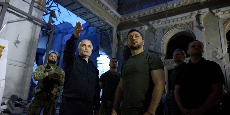 Владимир Зеленский, президент, Одесса, Спасо-Преображенский собор