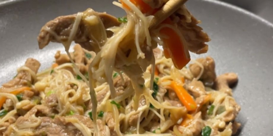 грибы эноки, свинина, кулинарные рецепты