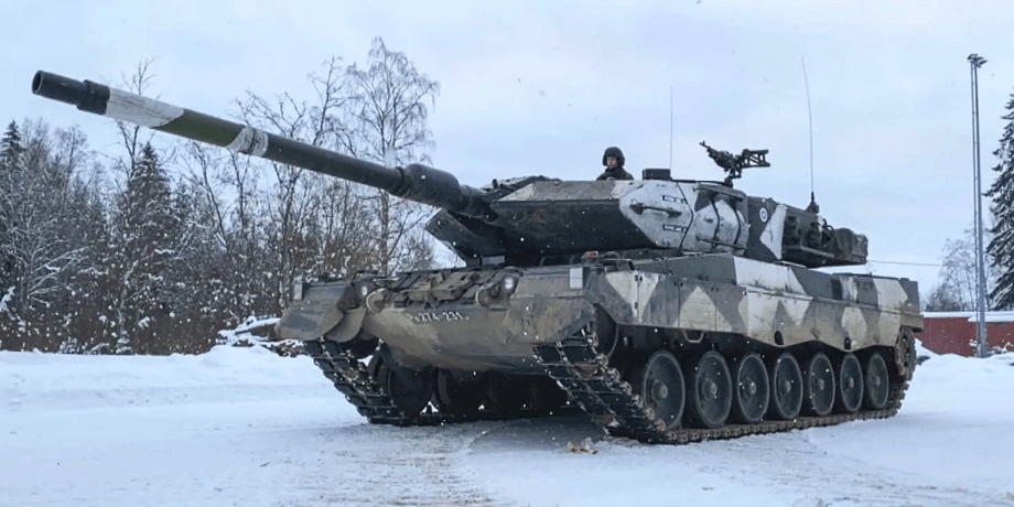 Танк Leopard Финляндия
