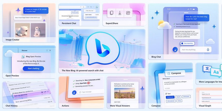 чат Bing, Microsoft, ChatGPT-4