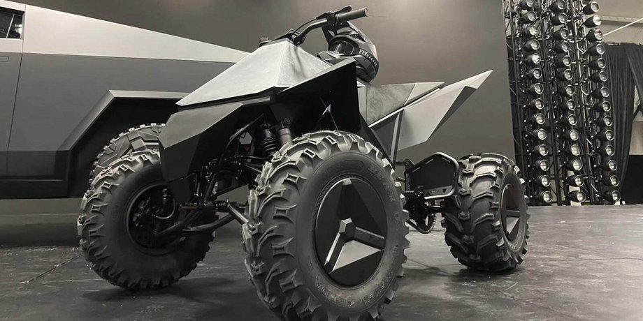 Tesla Cyberquad, квадроцикл Tesla, Tesla Cybertruck, новий Tesla Cyberquad