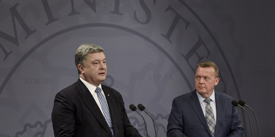 Петр Порошенко и Ларс Лекке Расмуссен / Фото: president.gov.ua