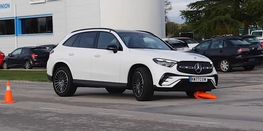 Mercedes-Benz, Mercedes-Benz GLC, Кроссовер, Авто, Автомобили, Лосиный тест, Тесты, Испытания, Видео, Блогеры