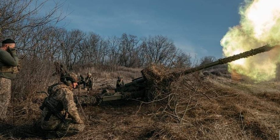 ВСУ пушка, артиллерия ВСУ, артиллерийский расчет ВСУ