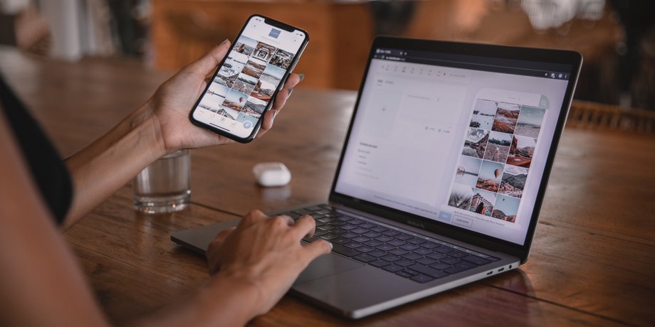 смартфон и ноутбук