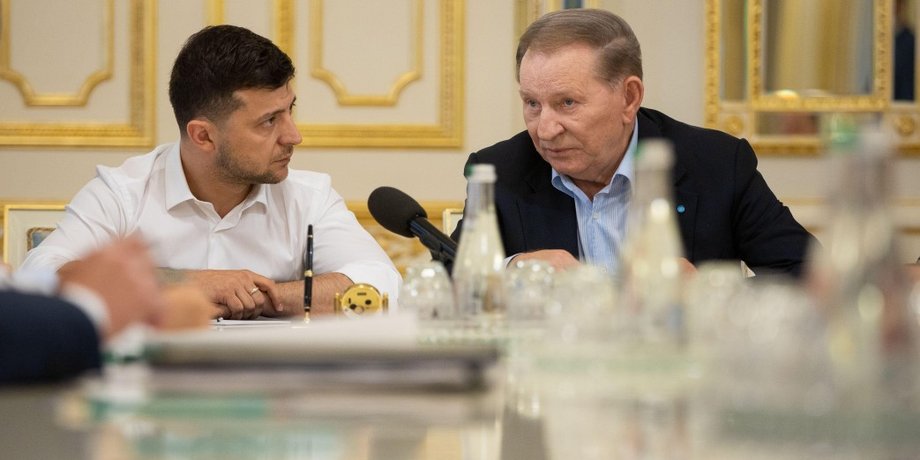Владимир Зеленский и Леонид Кучма / Фото: president.gov.ua
