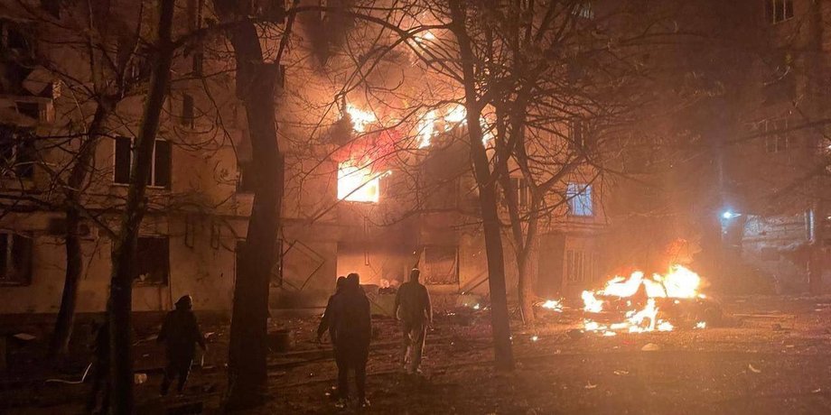 Запорожье взрывы дом
