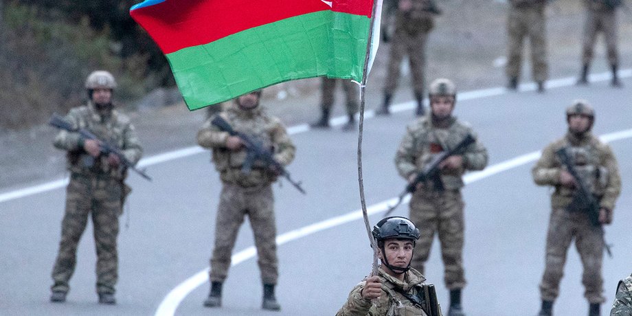 армія, прапор, азербайджан