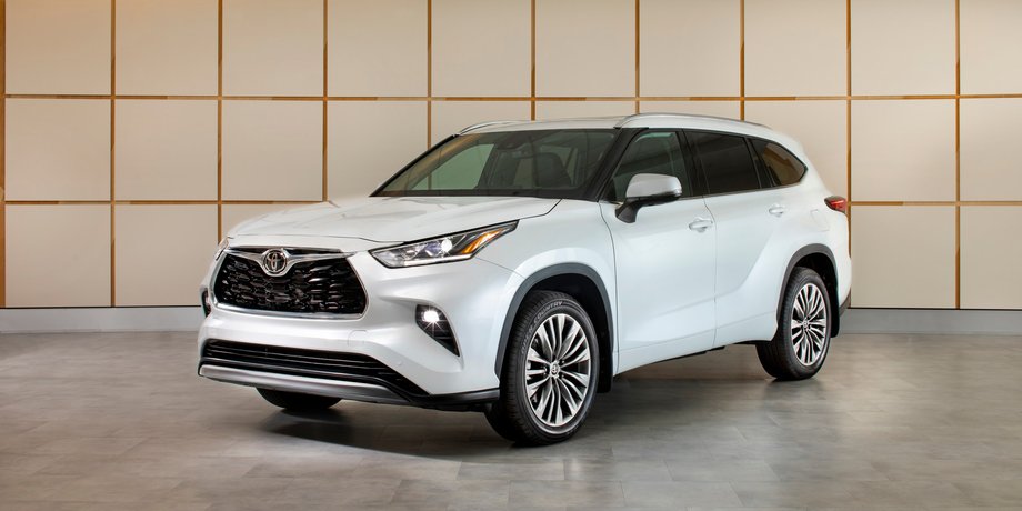 Toyota Highlander 2023, новый Toyota Highlander, Toyota Highlander, кроссовер Toyota Highlander