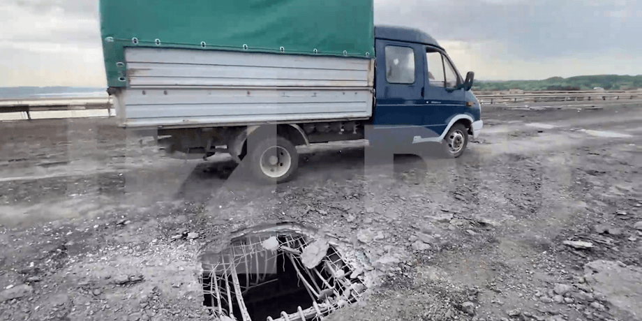 удар по антоновсокому мосту