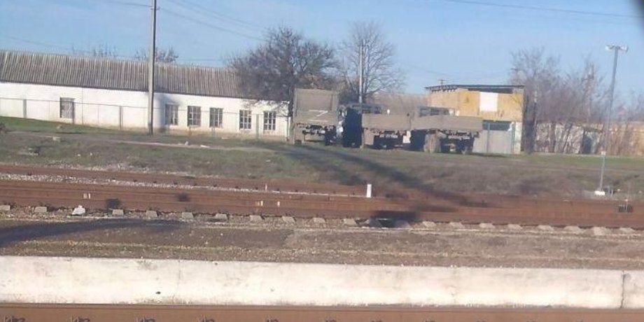 Железнодорожная станция, Октябрьское, Крым