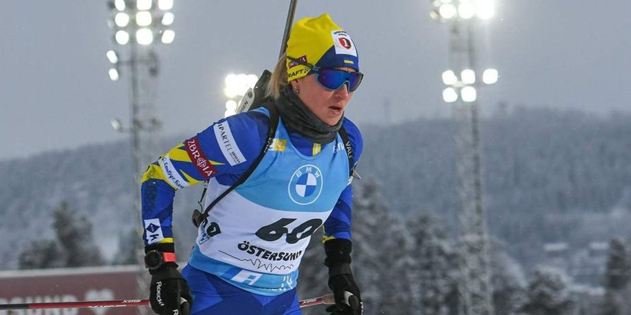 Українська біатлоністка Валентина Семеренко