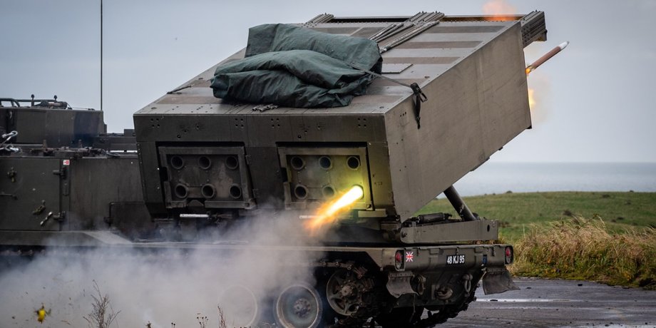 MLRS M270A1, M270, фото M270, британские M270