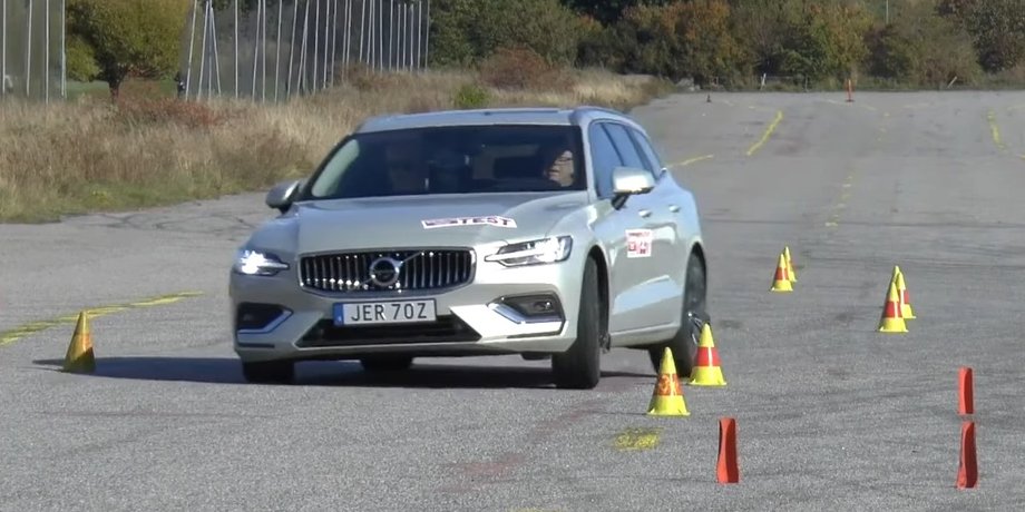 Volvo, Volvo V60, Универсал, Авто, Автомобили, Эксперты, Управляемость, Видео, Лосиный тест