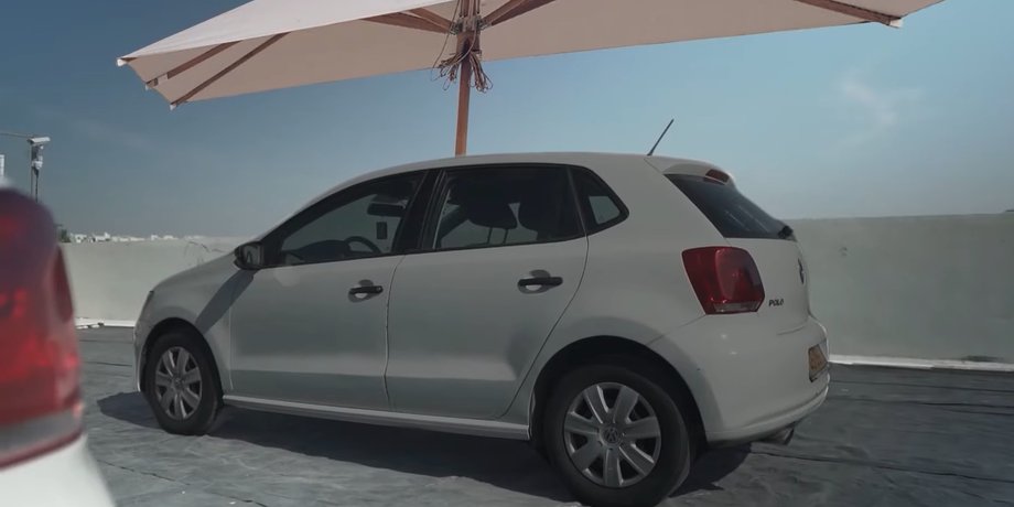 Volkswagen Polo, плівка на авто, плівкове покриття, плівка від сонця, термоплівка на авто