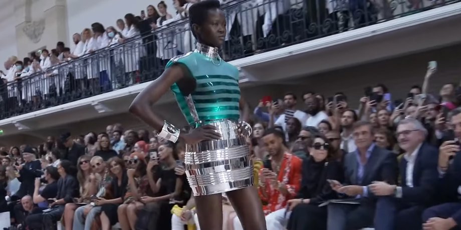 Jean Paul Gaultier Haute Couture by Olivier Rousteing, жан поль готье, оливье рустен, высокая мода