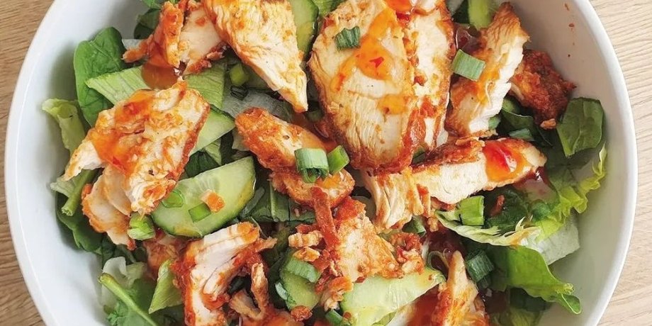 Курица гриль, салат, рецепт