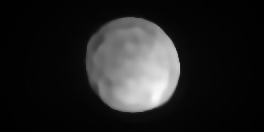 Астероид Гигея. Фото: SO/P. Vernazza et al./MISTRAL algorithm (ONERA/CNRS)