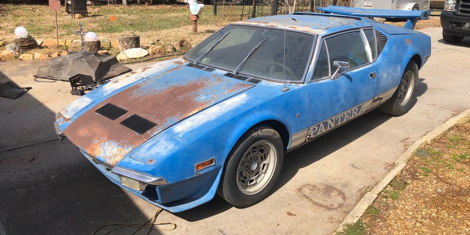 De Tomaso Pantera, De Tomaso Pantera 1972, суперкар De Tomaso Pantera, итальянский суперкар