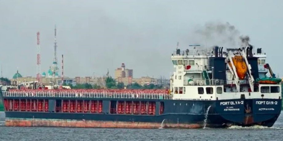 Порт Оля-4 РФ після удару 15 серпня