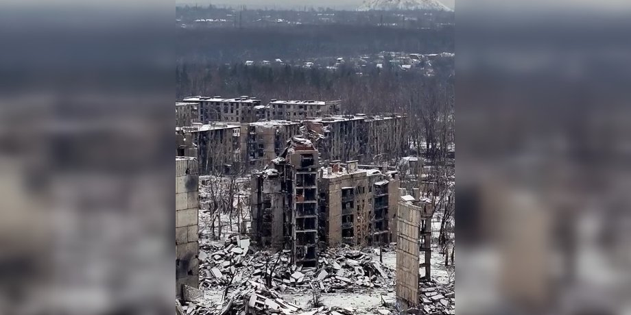 Торецьк Донецької області 7 лютого, наступ РФ Торецьк, Торецьк Міноборони РФ, Торецьк DeepState, Торецьк 7 лютого