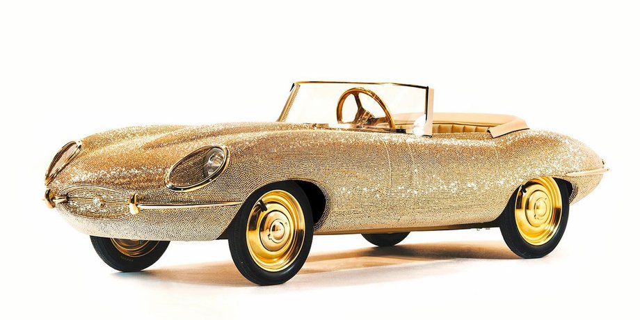 Crystal Car, Crystal Car E-Type, Jaguar E-Type, Сваровски, Кристаллы Сваровски, Авто, Автомобили, Фото