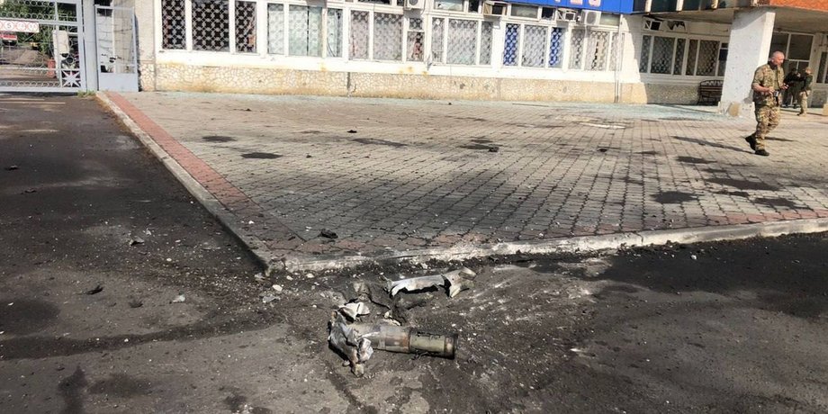 Углегорская ТЭС, обстрел, российские войска, светлодарск, донецкая область