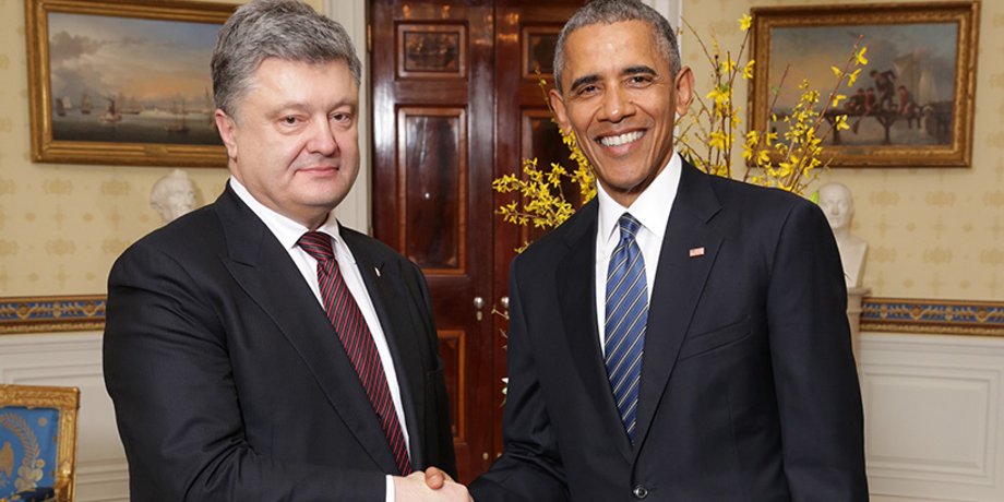 Петр Порошенко и Барак Обама / Фото: Пресс-служба президента