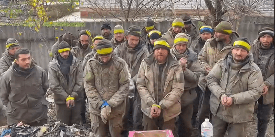 полонені мобілізовані, мобілізовані здалися в полон, здалися в полон під Сватове, мобілізація в Росії, полонені під Сватове