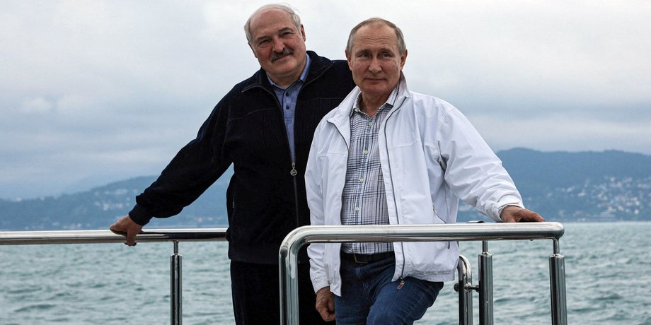 Лукашенко и Путин в Сочи