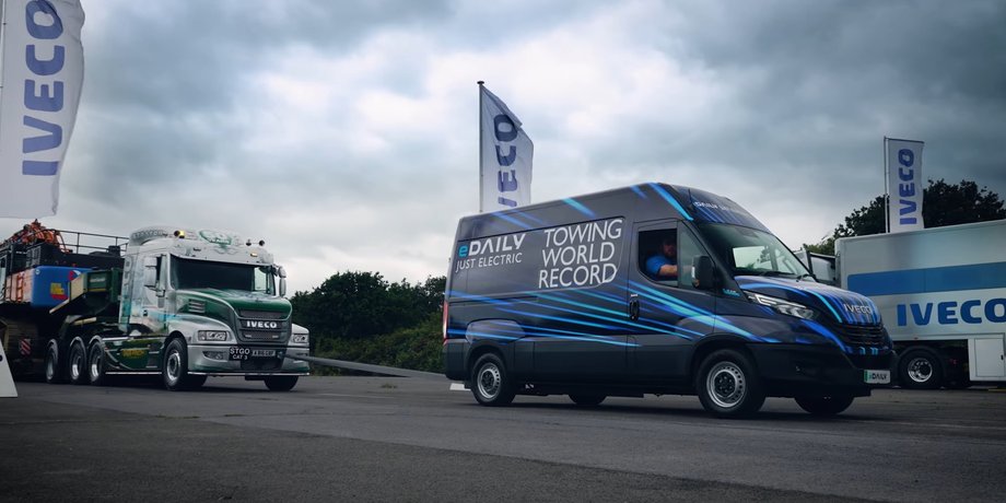 Iveco, Iveco eDaily, Рекорди, Світовий рекорд, Рекорд Гіннесса, Авто, Автомобілі, Фургон, Відео