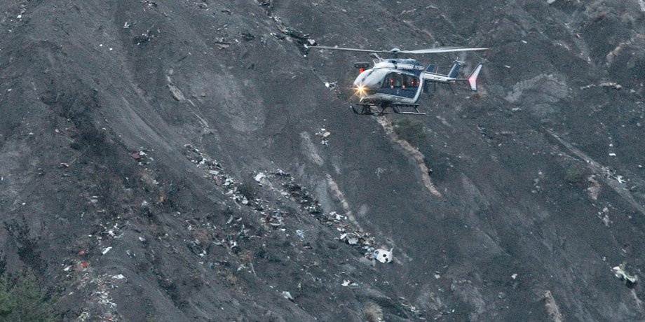 Место крушения Germanwings / Фото: AP