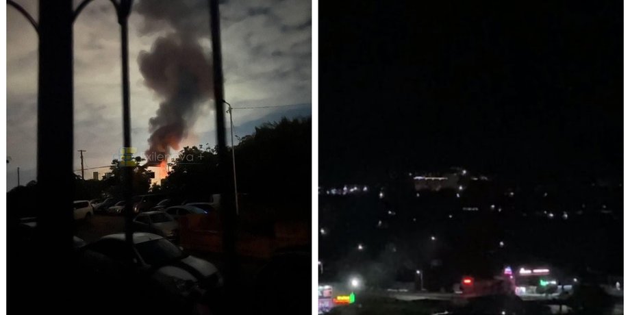 Дрони атакували ТЕЦ у Сімферополі атака дронів на Сімферополь 12 червня