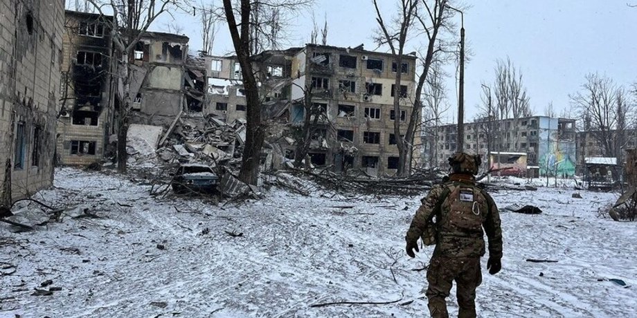 Бои в Торецке
