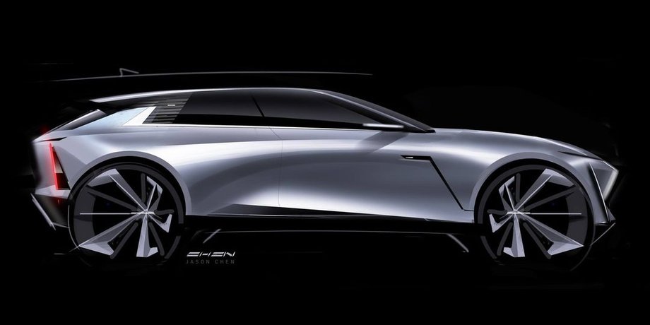 Электромобиль Кадиллак, новый Кадиллак, электромобиль Cadillac, новый Cadillac, кроссовер Cadillac, Cadillac Lyriq